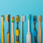 image of multiple toothbrushes for toothbrush travel tips article